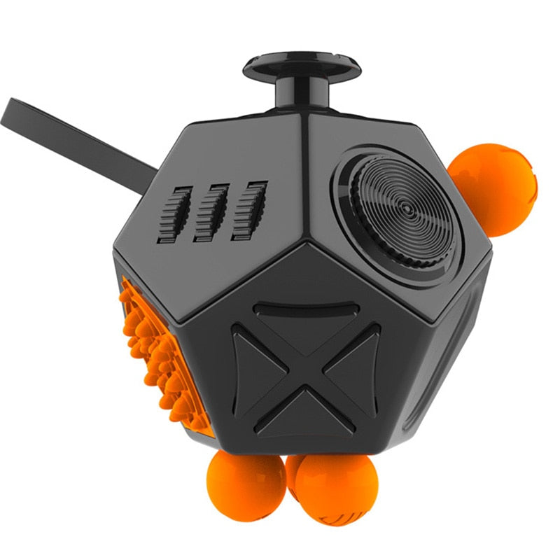 12 Sided Mega Fidget Cube - SensoryFun.com