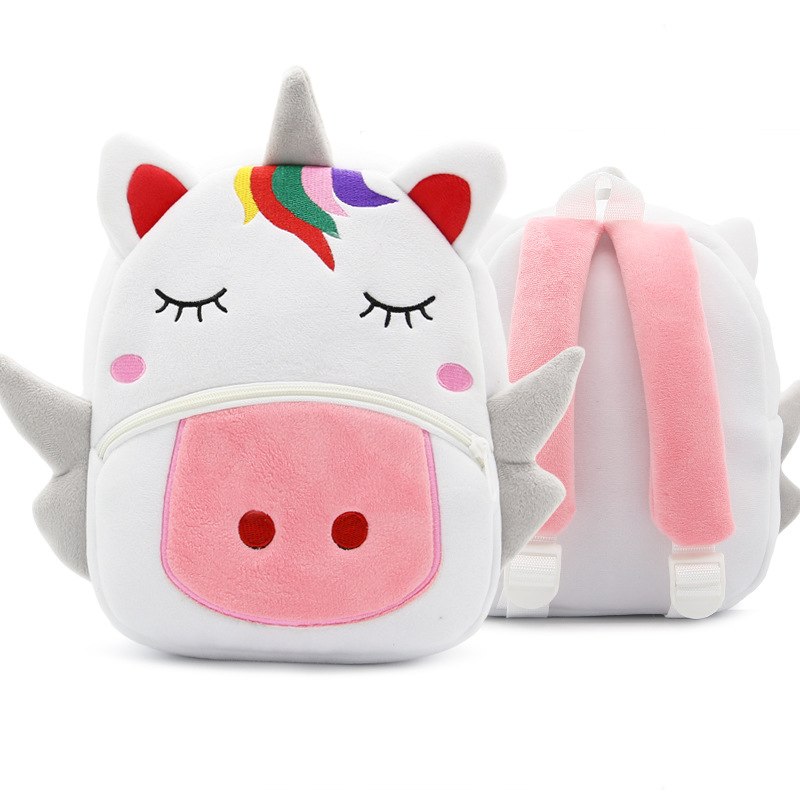 Plushy Cartoon Backpack - SensoryFun.com