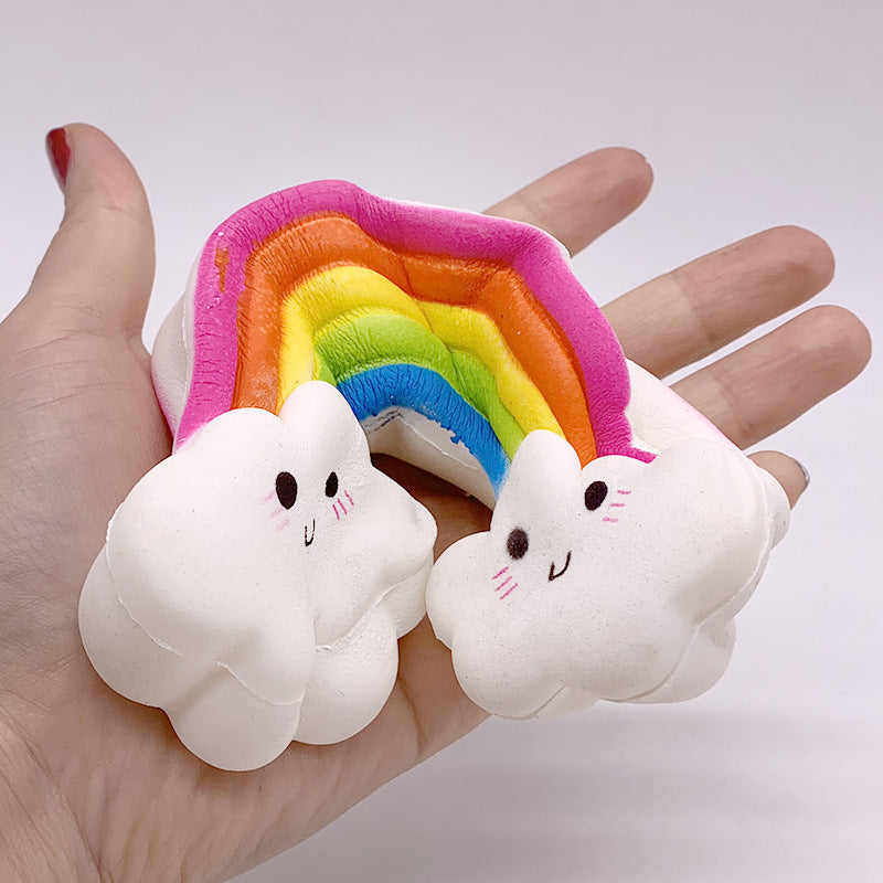 Squishy Rebound Cloud Rainbow - SensoryFun.com