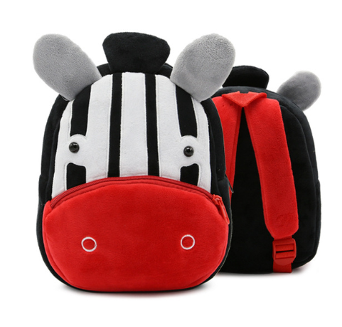 Plushy Cartoon Backpack - SensoryFun.com