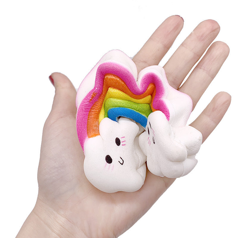 Squishy Rebound Cloud Rainbow - SensoryFun.com