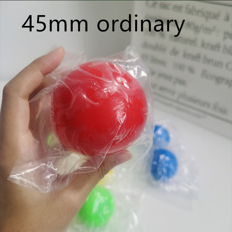 Sticking On The Wall Ball - Stress Balls - SensoryFun.com