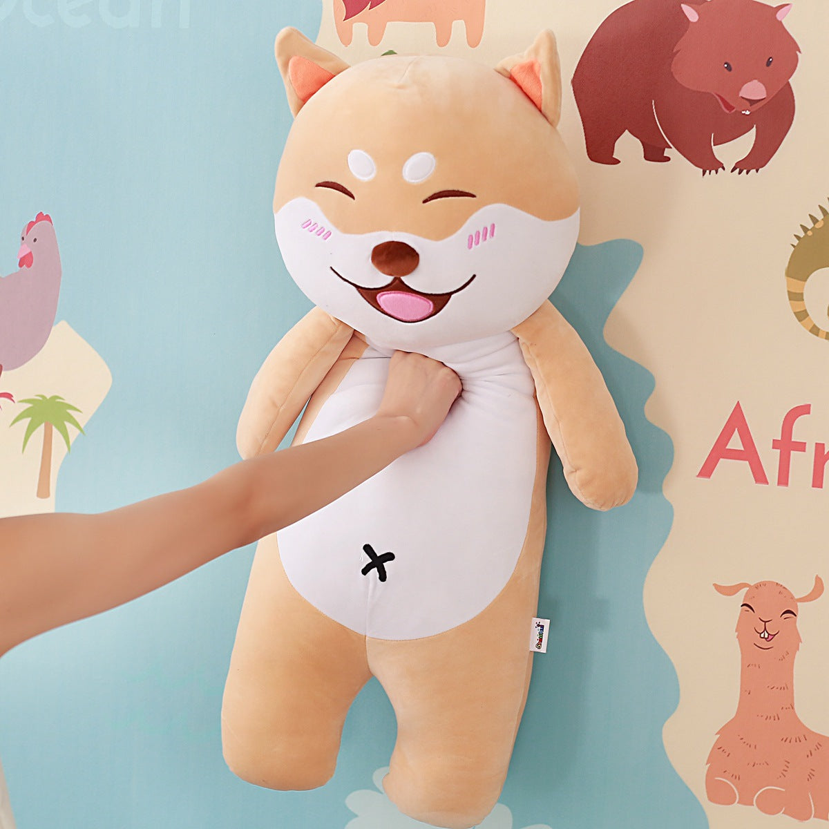 PlushyPillow Funny Plush Dog - SensoryFun.com