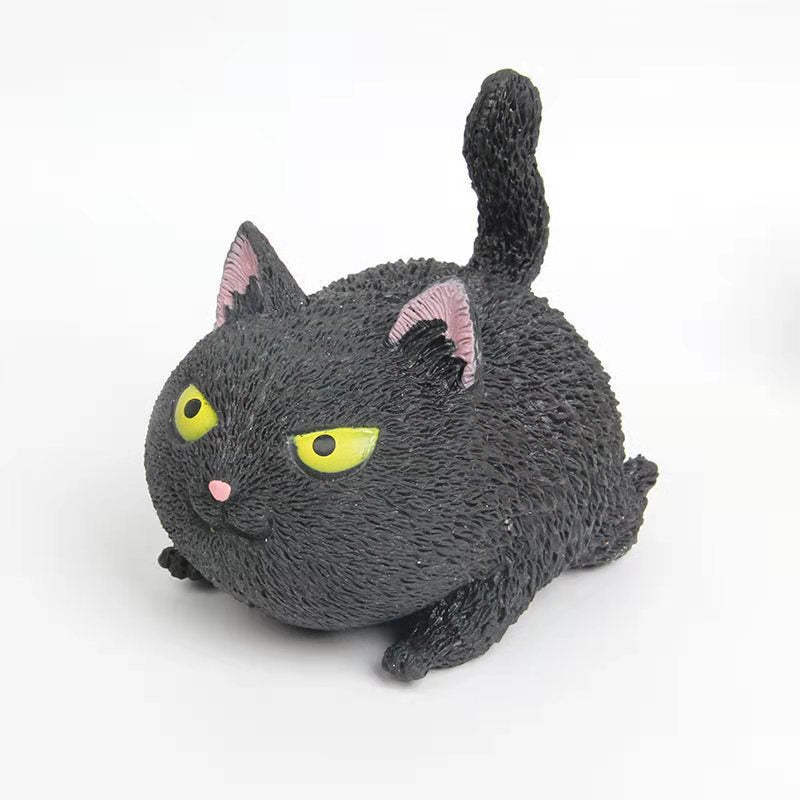 Squishy Cute Daze Cat Toy - SensoryFun.com