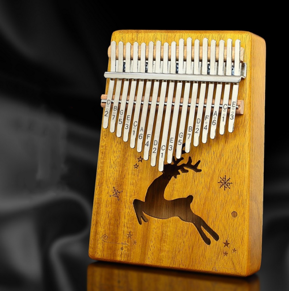 Thumb Piano Kalimba 17 Sounds - SensoryFun.com