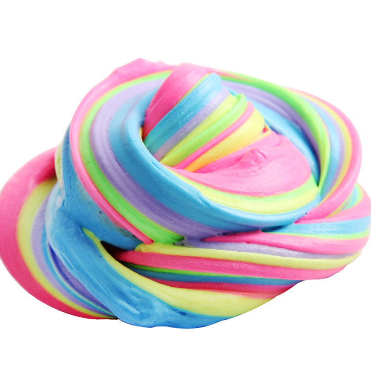 Cotton Puff Slime - SensoryFun.com