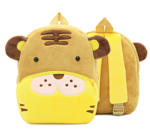 Plushy Cartoon Backpack - SensoryFun.com