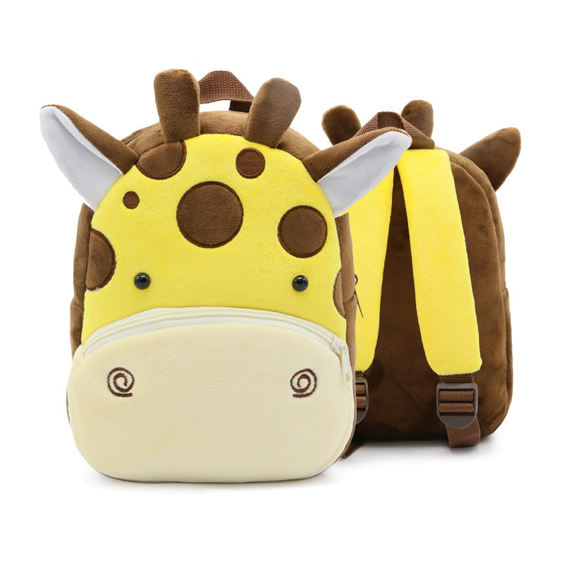 Plushy Cartoon Backpack - SensoryFun.com