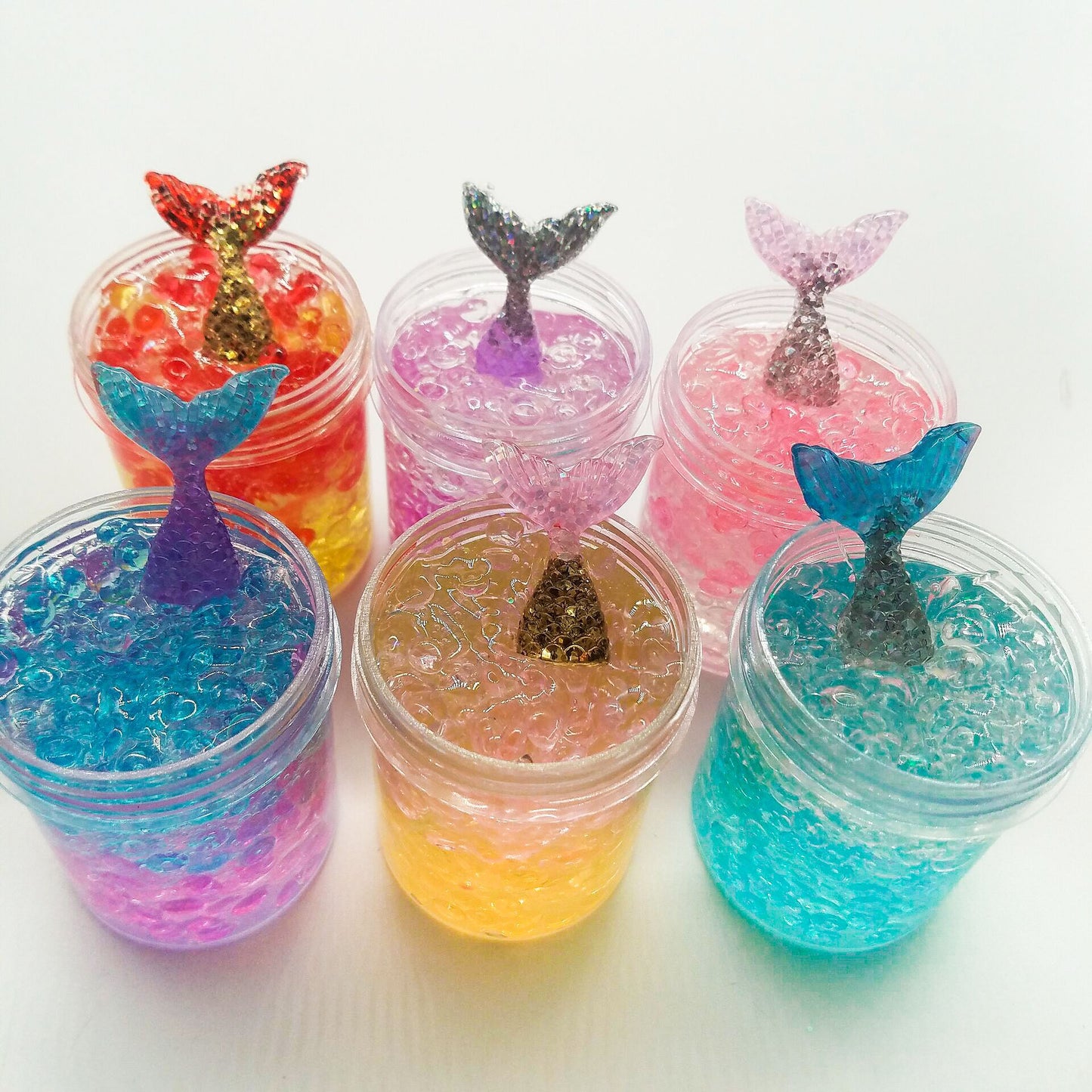 Mermaid Crystal Slime Clay - SensoryFun.com