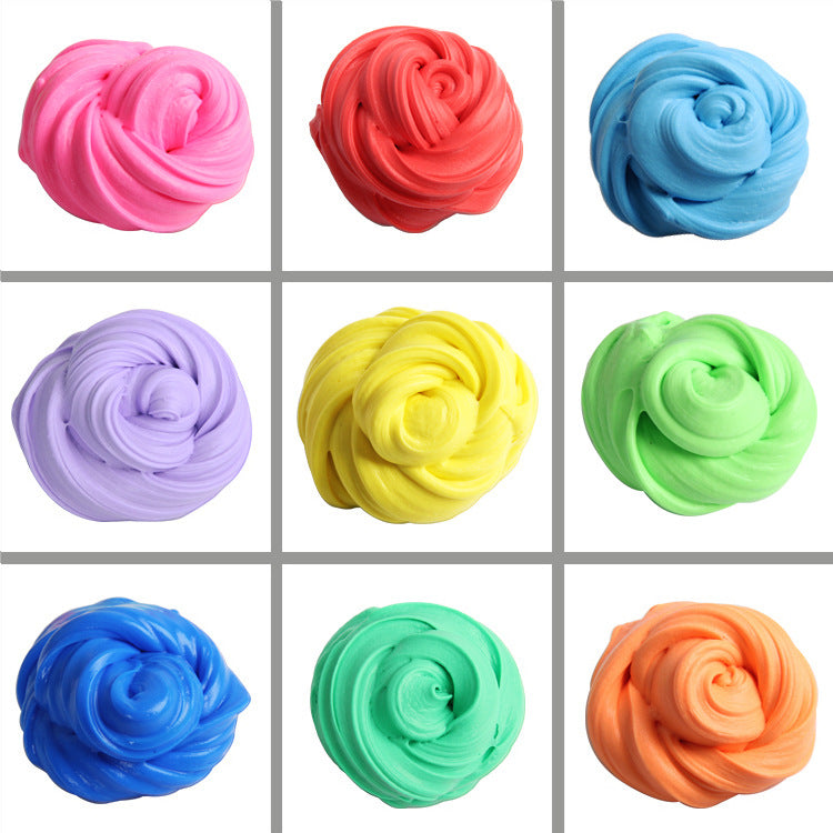 Cotton Puff Slime - SensoryFun.com