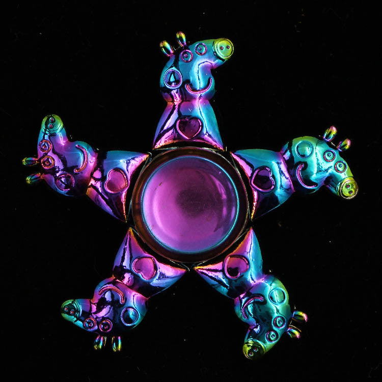 Electroplating Colourful Fingertip Spinning Top - SensoryFun.com