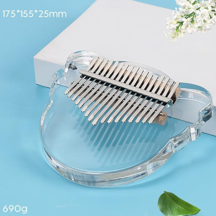 Acrylic Kalimba 17-Tone Thumb Piano - SensoryFun.com