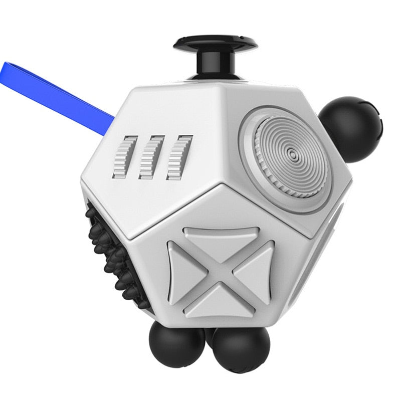 12 Sided Mega Fidget Cube - SensoryFun.com