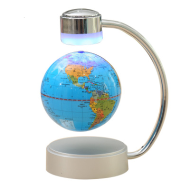 8 Inch Magnetic Levitation Floating World Globe - SensoryFun.com