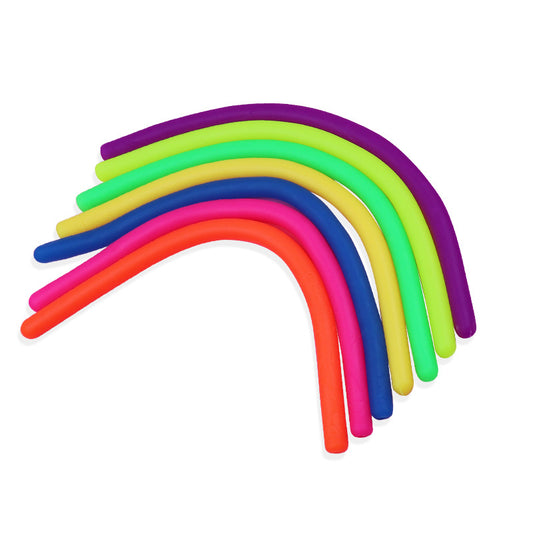 Stretchy Noodle Fidget 6,7 or 12pcs - SensoryFun.com