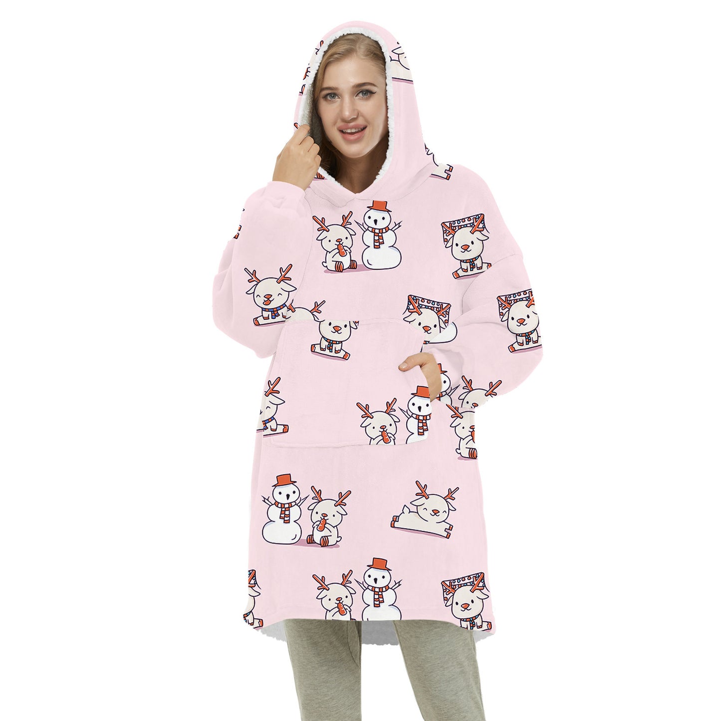 Winter Blanket Hoodie - SensoryFun.com