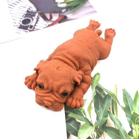 Stretchy Squishy Pug Dog Stress Relief - SensoryFun.com