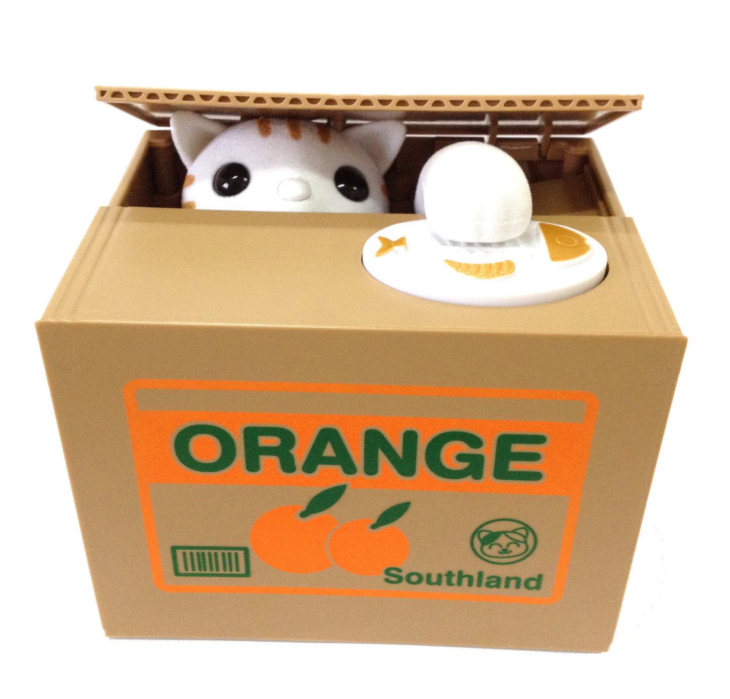 Creative Piggy Bank Stealing Money Panda or Stealing Money Cat - SensoryFun.com