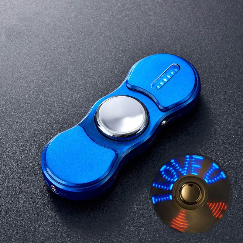 Fidget Spinner with Love U Lights - SensoryFun.com