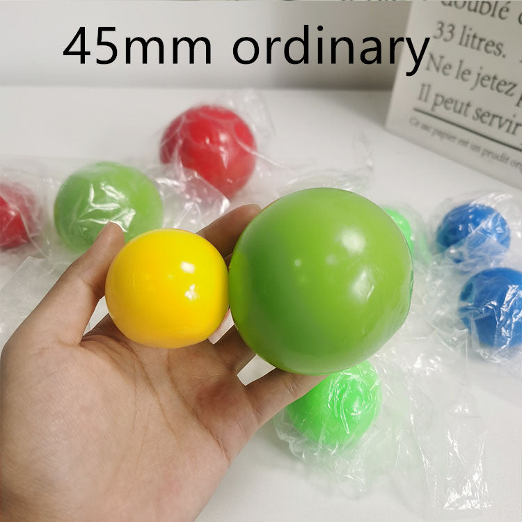 Sticking On The Wall Ball - Stress Balls - SensoryFun.com