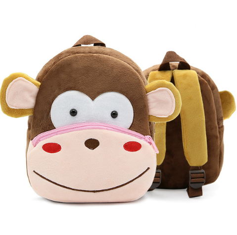 Plushy Cartoon Backpack - SensoryFun.com