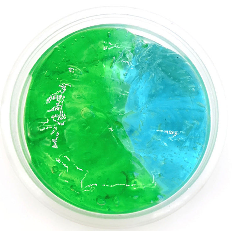 Crystal Gradient Transparent Slime - SensoryFun.com