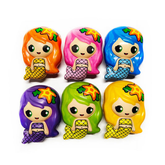 Mermaid Squishy Toy - SensoryFun.com