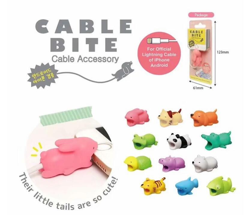 12 Pcs Animal Cable Bite Protector - SensoryFun.com