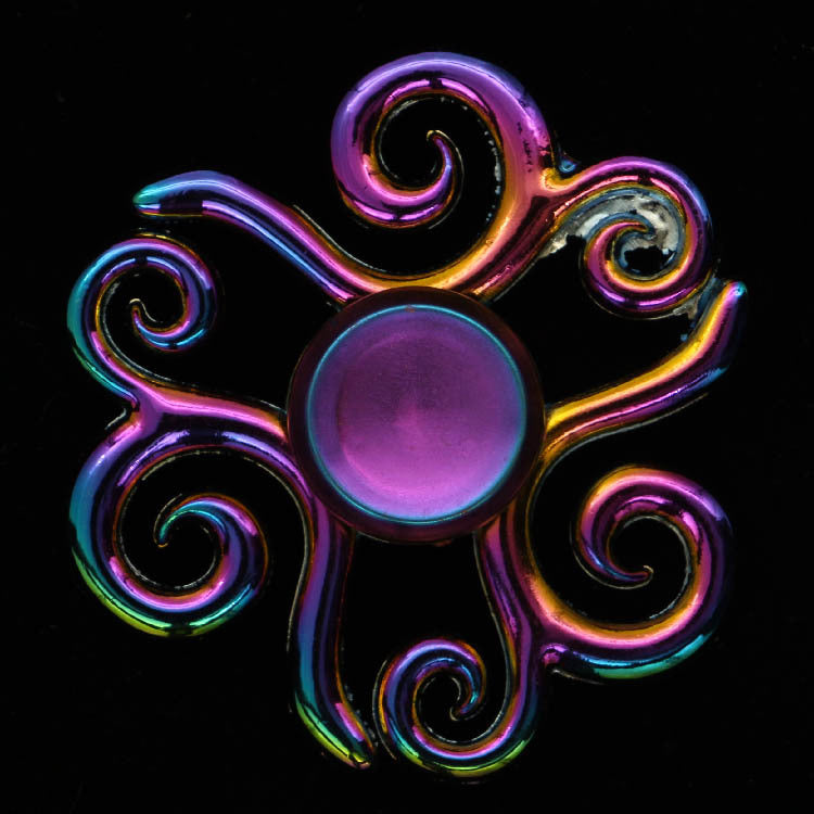 Electroplating Colourful Fingertip Spinning Top - SensoryFun.com