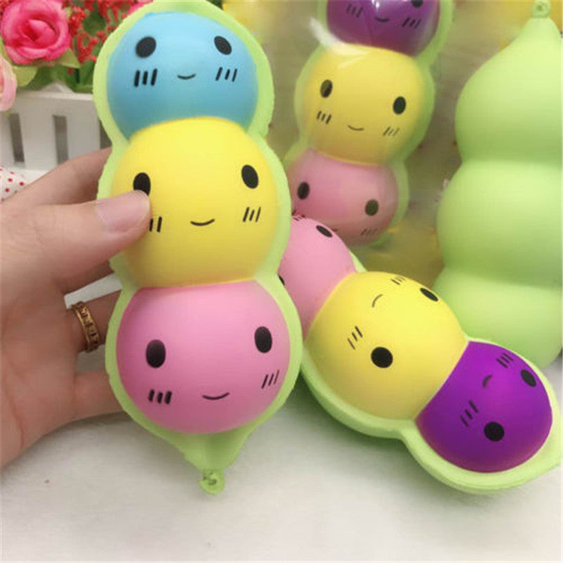 Squishy Pea Slow Rising Toys - SensoryFun.com
