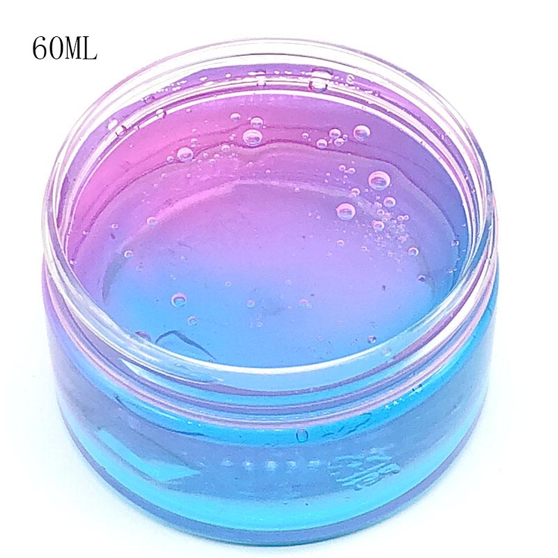 Crystal Gradient Transparent Slime - SensoryFun.com