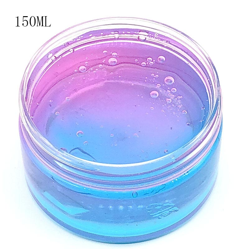 Crystal Gradient Transparent Slime - SensoryFun.com
