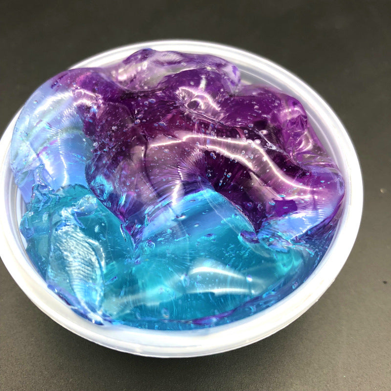 Multicolour Crystal mud slime - SensoryFun.com