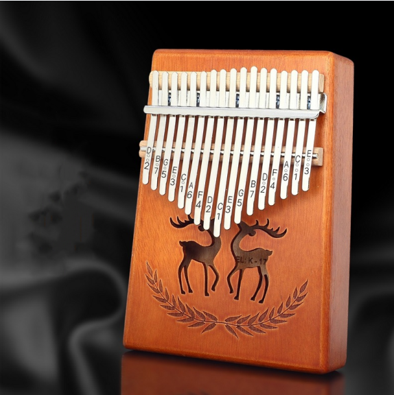 Thumb Piano Kalimba 17 Sounds - SensoryFun.com