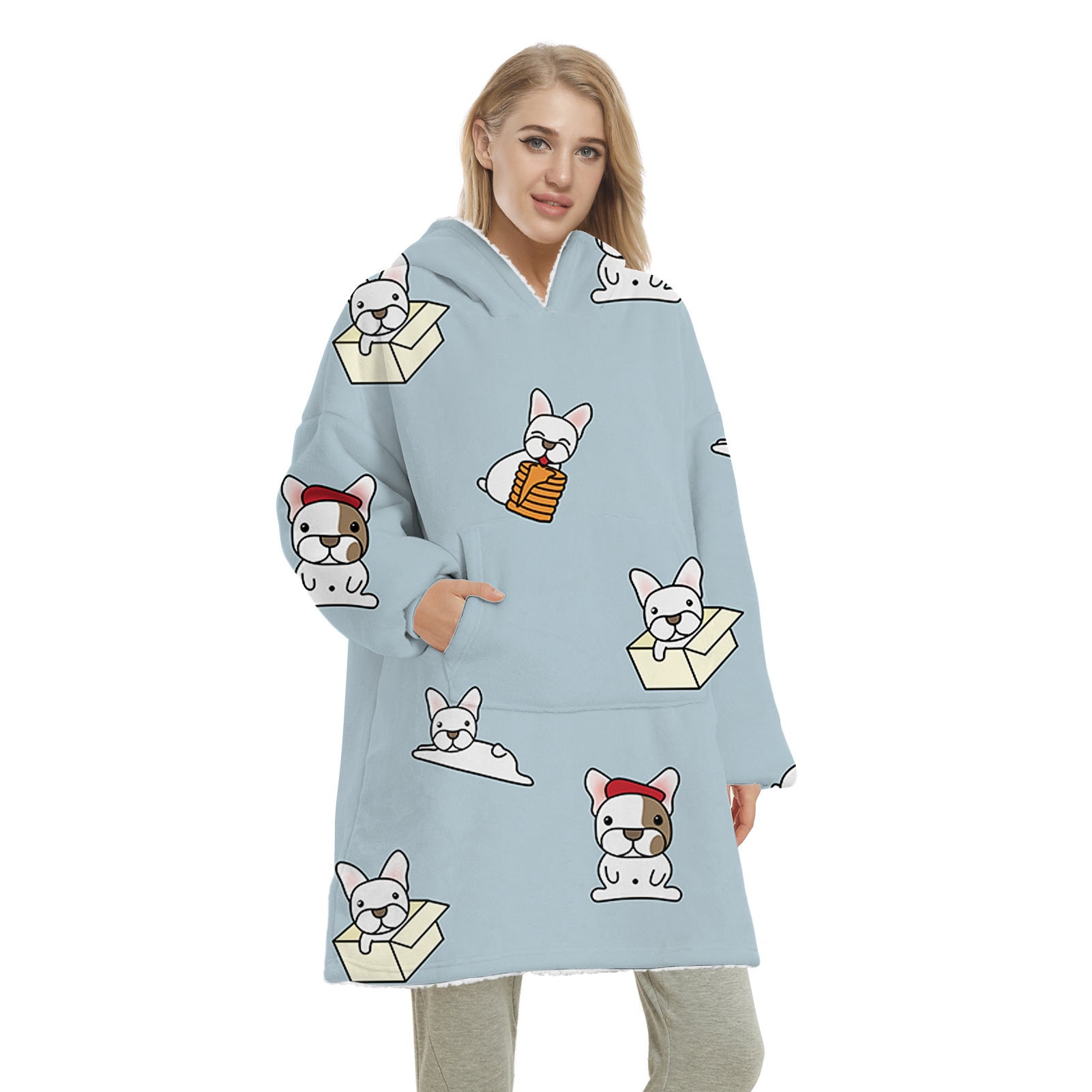 Winter Blanket Hoodie - SensoryFun.com