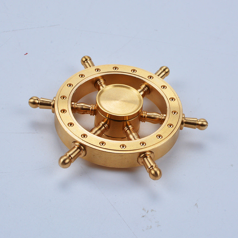 Boat Steering Wheel Fidget Spinner - SensoryFun.com