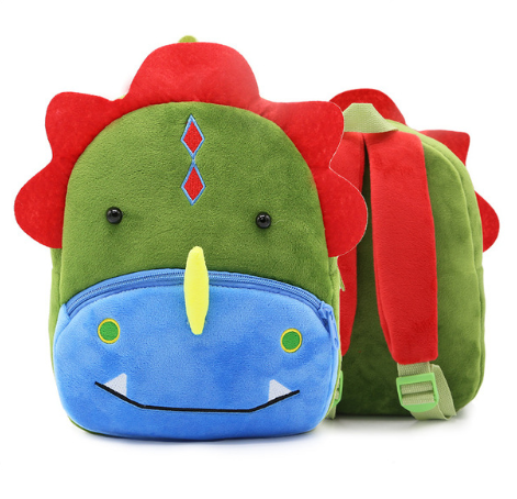 Plushy Cartoon Backpack - SensoryFun.com