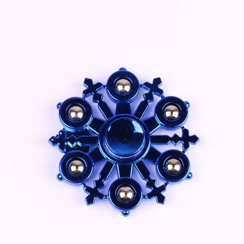 Electroplated Steel Ball Fidget Spinner - SensoryFun.com