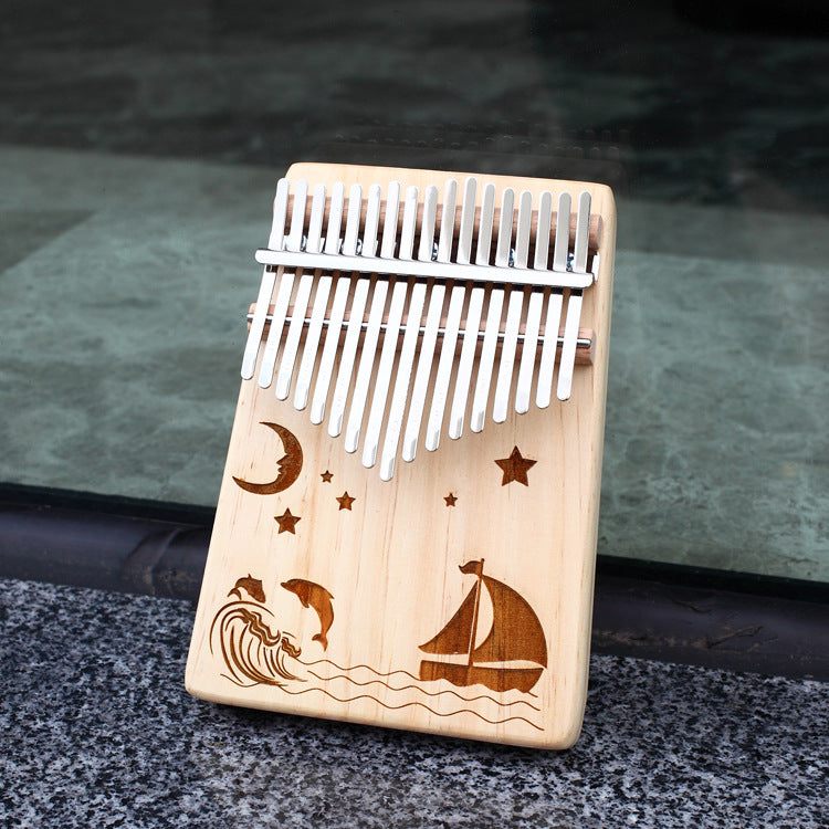 Thumb Piano Kalimba 17 Sounds - SensoryFun.com