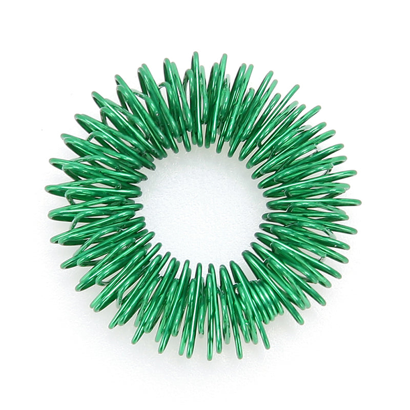 Finger Massager Acupuncture Ring Fidget - SensoryFun.com