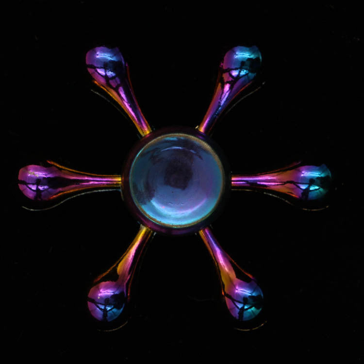 Electroplating Colourful Fingertip Spinning Top - SensoryFun.com