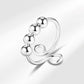 Adjustable Rotation Fidget Rings Stackable Rotation Anxiety Rings Moon Star Stress Relief Ring Set