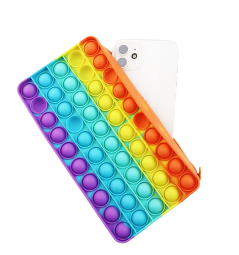 Pop It Fidget Pencil Case Stationery