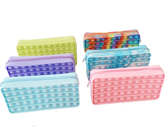 Pop It Fidget Pencil Case Stationery
