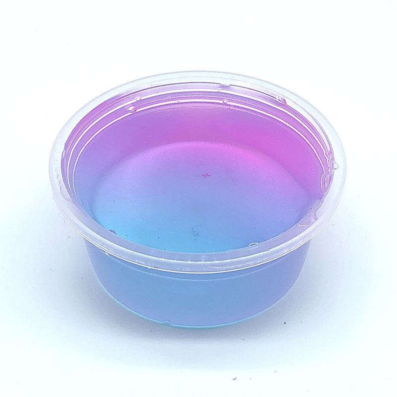 Crystal Gradient Transparent Slime - SensoryFun.com