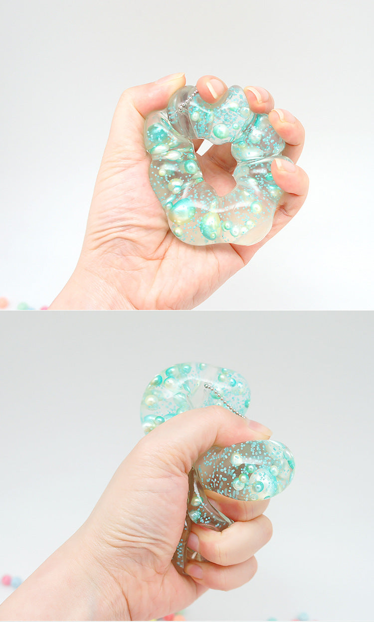 Clear Crystal Squishy Bracelet