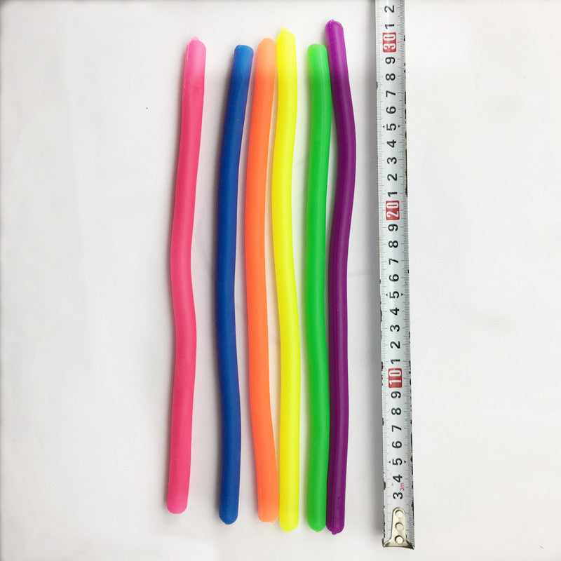 Stretchy Noodle Fidget 6,7 or 12pcs - SensoryFun.com
