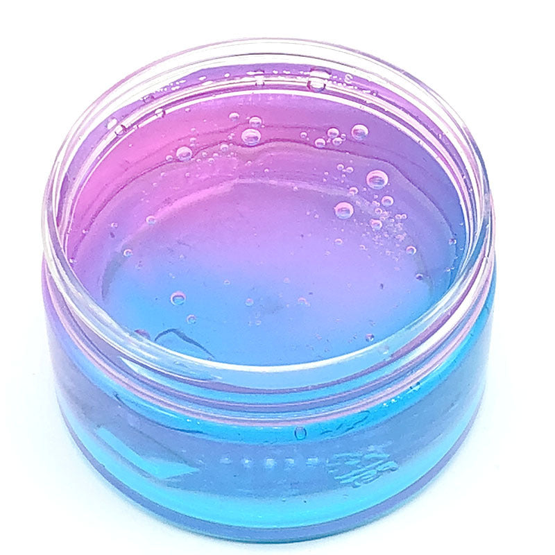 Crystal Gradient Transparent Slime - SensoryFun.com