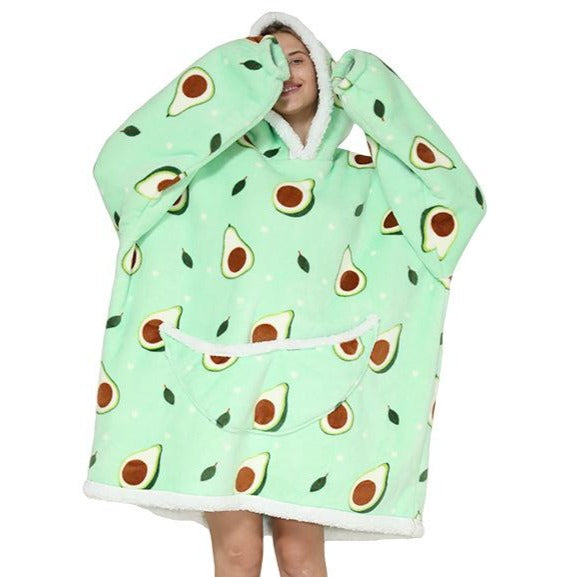 Blanket Sherpa Hoodie - SensoryFun.com