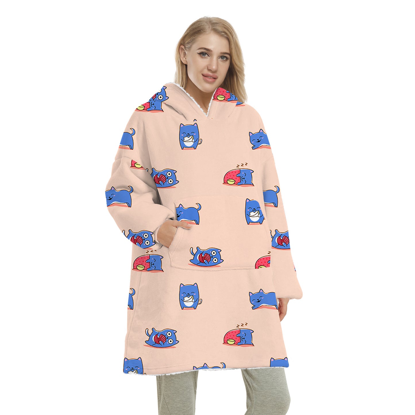 Winter Blanket Hoodie - SensoryFun.com